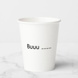 幽霊子猫ハロウィーンの衣装 紙コップ