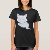 幽霊子猫Tシャツ Tシャツ (正面)