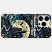 幽霊屋敷の不気味な雰囲気 お化けが出没  Case-Mate iPhoneケース (裏面 (横))