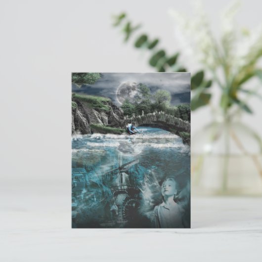 幽霊川 ポストカード (スタンド正面)