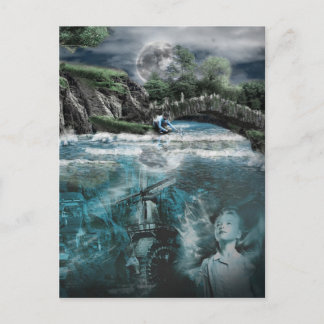 幽霊川 ポストカード
