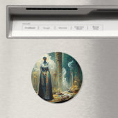 幽霊巫女ファンタジー マグネット (インサイチュ (食洗機))