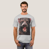 幽霊幽霊のよく出るタスマニアデビル Tシャツ (正面フル)