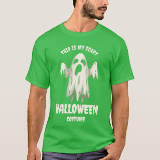 幽霊怖いハロウィーンの衣装ブーあなたをトリックまたは Tシャツ