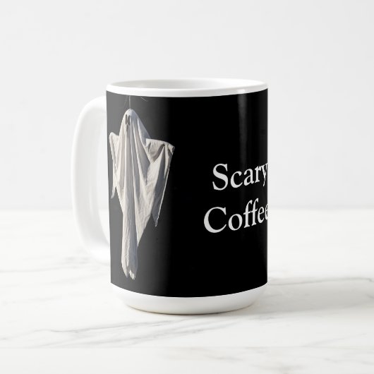 幽霊怖 コーヒーマグカップ (正面左)