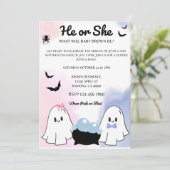 幽霊性がデジタル招待状を明かす 招待状 (スタンド正面)