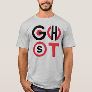 幽霊文字 Tシャツ