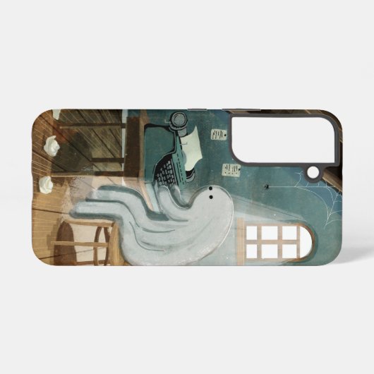 幽霊書 SAMSUNG GALAXYケース (裏面横)