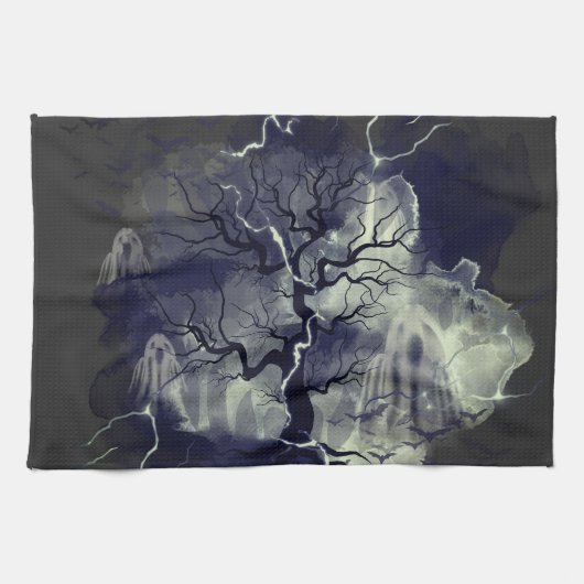 幽霊木 キッチンタオル (横)