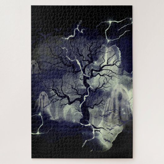 幽霊木 ジグソーパズル (縦)