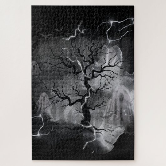 幽霊木 ジグソーパズル (縦)