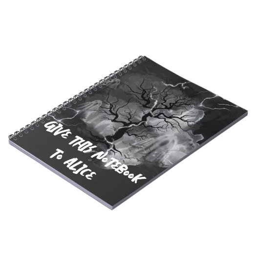 幽霊木 ノートブック (左側)