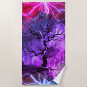 幽霊木 ビーチタオル (正面)