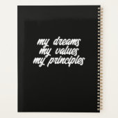 幽霊木 プランナー手帳 (裏面)