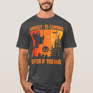 幽霊来ズEnter Youもし Dares Halloween Costu Tシャツ