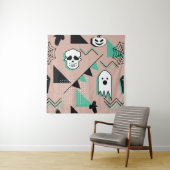 幽霊模様，ハロウィーンテーマの継ぎ目のない模様 タペストリー (インサイチュ)