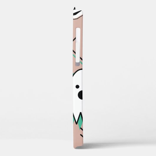 幽霊模様,ハロウィーンテーマの継ぎ目のない模様 Case-Mate iPhoneケース (裏面 / 左)