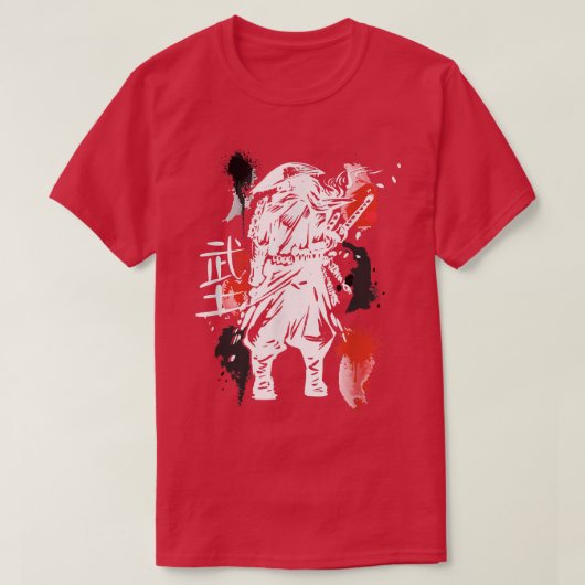 幽霊武士道サムライM Tシャツ (デザイン正面)