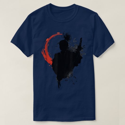幽霊武士道サムライM Tシャツ (デザイン正面)