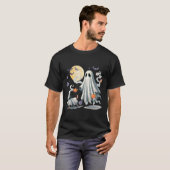 幽霊歩く犬 Tシャツ (正面フル)