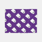 幽霊毛布 フリースブランケット (正面(横))