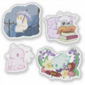 幽霊活動 シール (正面)