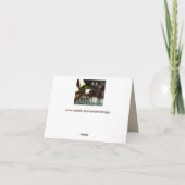 幽霊海賊入りグリーティングカード カード (裏面)