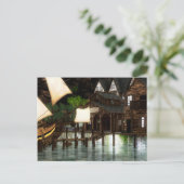 幽霊海賊入りハガキ ポストカード (スタンド正面)