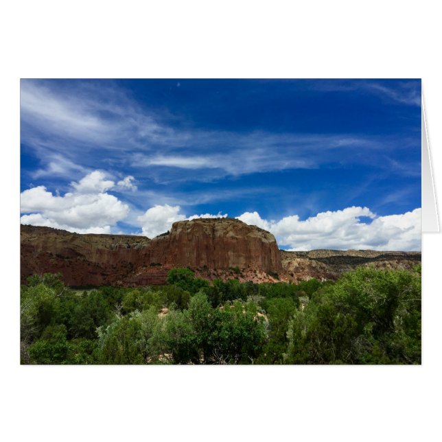 幽霊牧場、Abiquiu、NM (正面横)