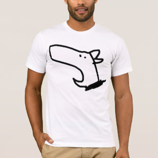 幽霊犬 Tシャツ