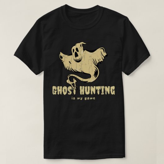 幽霊狩りマイゲーム Tシャツ (デザイン正面)