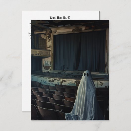 幽霊狩り第四十号 サンキューカード (正面/裏面)