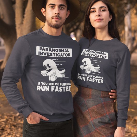 幽霊狩り超常現象の調査走者の速度 Tシャツ