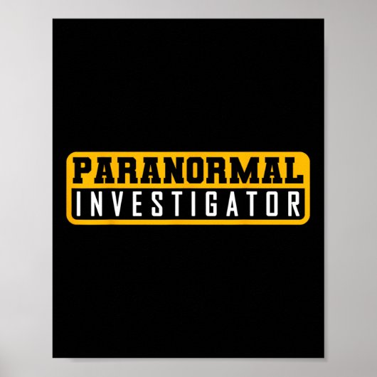 幽霊狩り超常現象調査員 ポスター (正面)