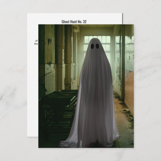 幽霊狩り32号 サンキューカード (正面/裏面)