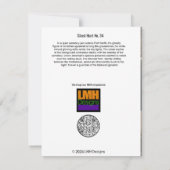 幽霊狩り34号 サンキューカード (裏面)