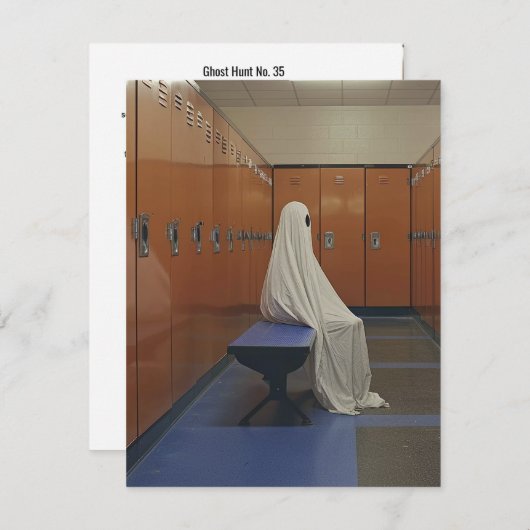 幽霊狩り35号 サンキューカード (正面/裏面)