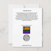 幽霊狩り36号 サンキューカード (裏面)