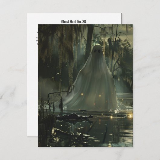 幽霊狩り38号 サンキューカード (正面/裏面)