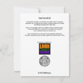 幽霊狩り50号 サンキューカード (裏面)