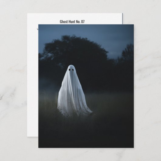 幽霊狩りNo. 07 サンキューカード (正面/裏面)