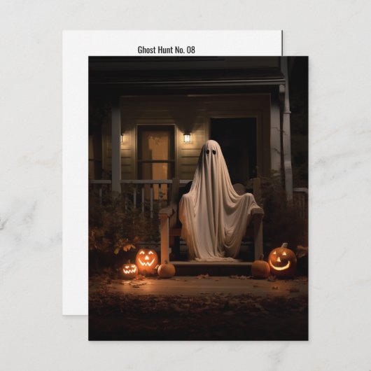 幽霊狩りNo. 08 サンキューカード (正面/裏面)