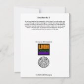 幽霊狩りNo. 17 サンキューカード (裏面)