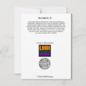 幽霊狩りNo. 18 サンキューカード (裏面)