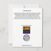 幽霊狩りNo. 24 サンキューカード (裏面)