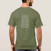 幽霊狩りNo. 27リリアン Tシャツ (裏面)