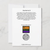 幽霊狩りNo. 28 サンキューカード (裏面)