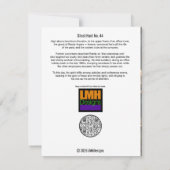 幽霊狩りNo. 44 サンキューカード (裏面)