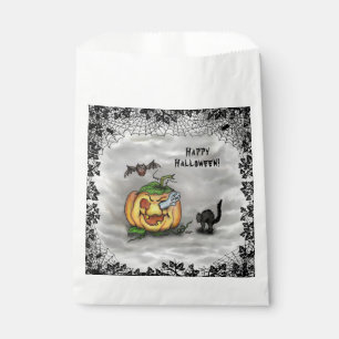 幽霊猫こうもりハッピーハローウィン! フェイバーバッグ