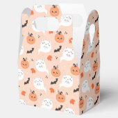 幽霊猫とカボチャ フェイバーボックス (オープン)